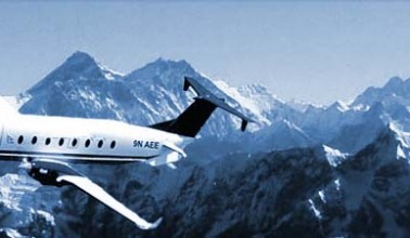 Mountain Flight  In Nepal